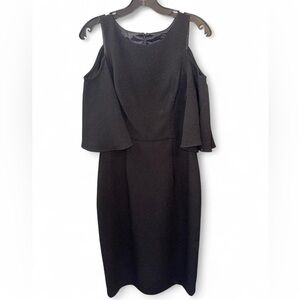 Black Halo Cold Shoulder Dress